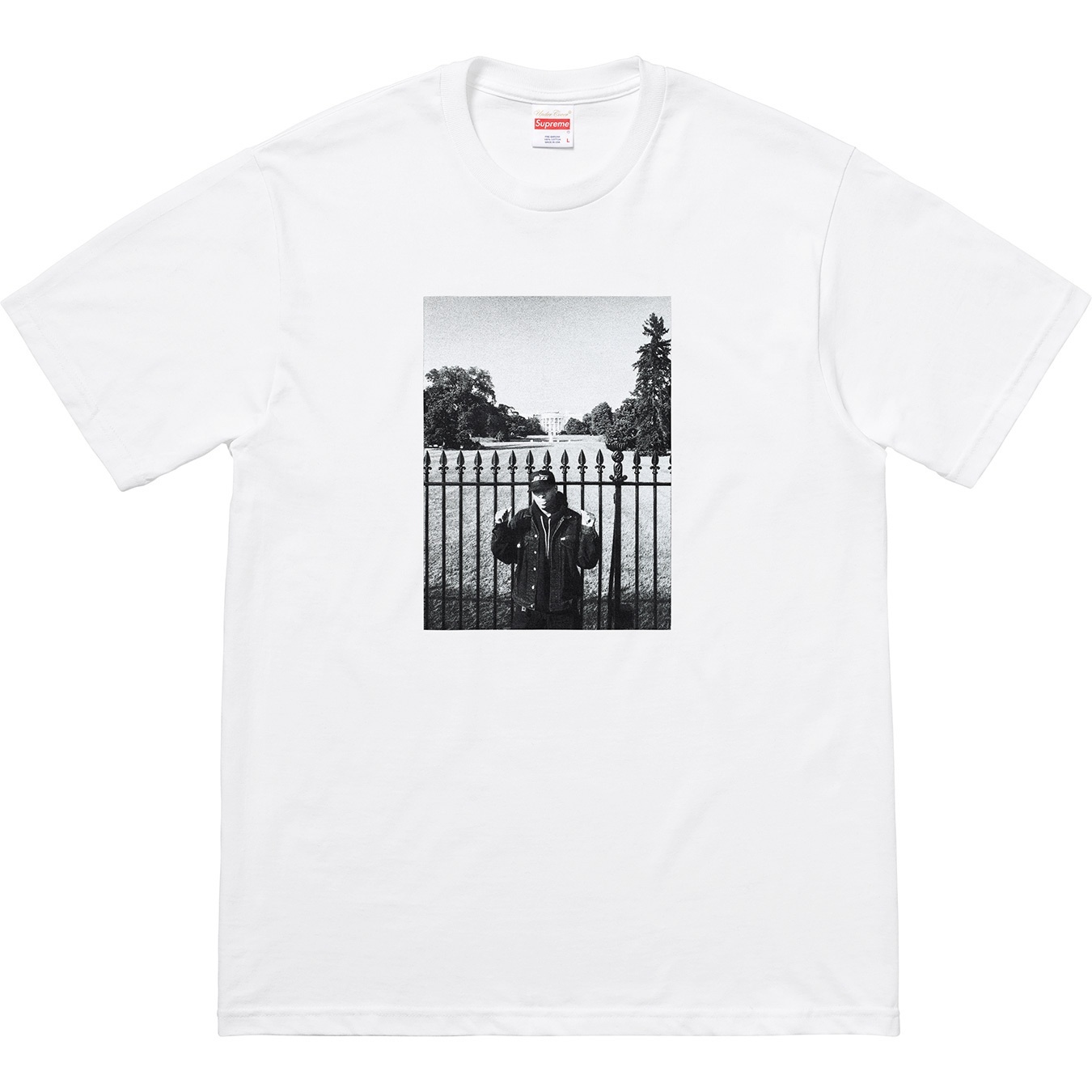 Supreme®/UNDERCOVER/Public Enemy White House Tee view 4